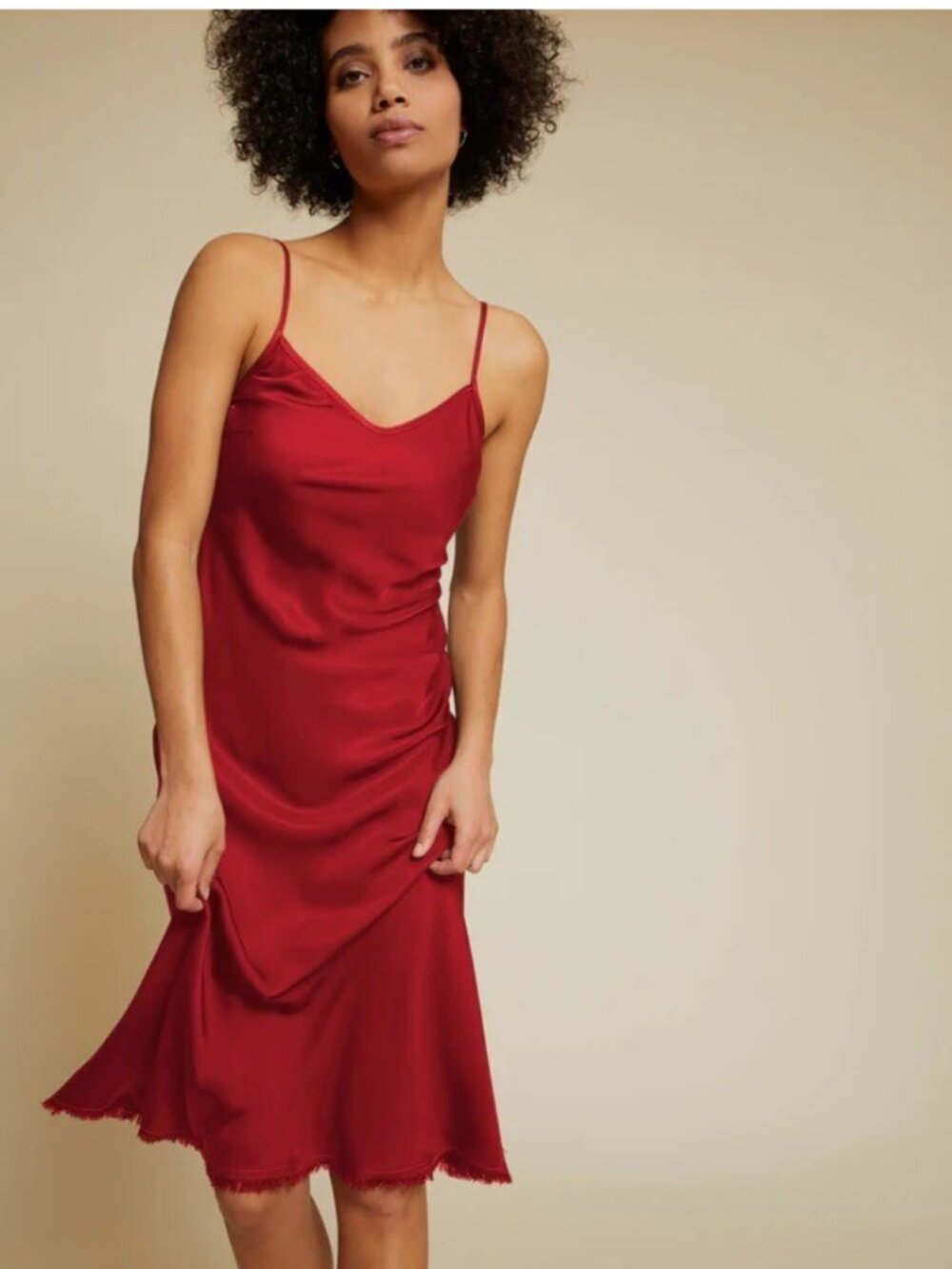 Nation LTD Sofia Bias Cut Slip Dress
